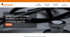 Desktop Screenshot of catalyze.org